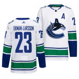 Vancouver Canucks Hockeydrakt Oliver Ekman-Larsson 23 Hvit Adidas Authentic - Herre